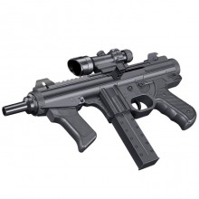 Mitra mitragliatrice Spara pallini 6mm giocattolo in plastica per bambini