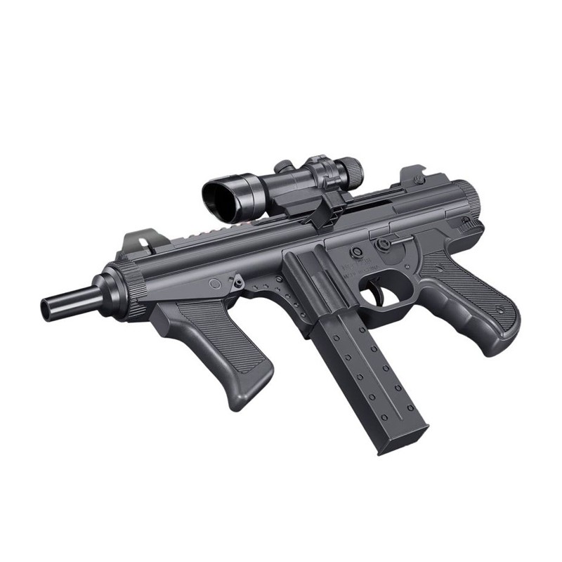 Mitra mitragliatrice Spara pallini 6mm giocattolo in plastica per bambini