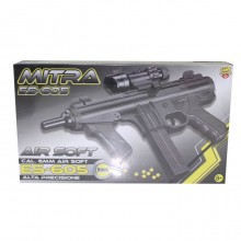 Mitra mitragliatrice Spara pallini 6mm giocattolo in plastica per bambini