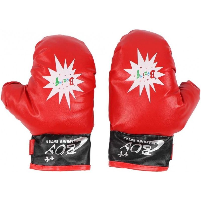 Hongu Sacco da boxe con guantoni pugilato per bambini pugile set co...