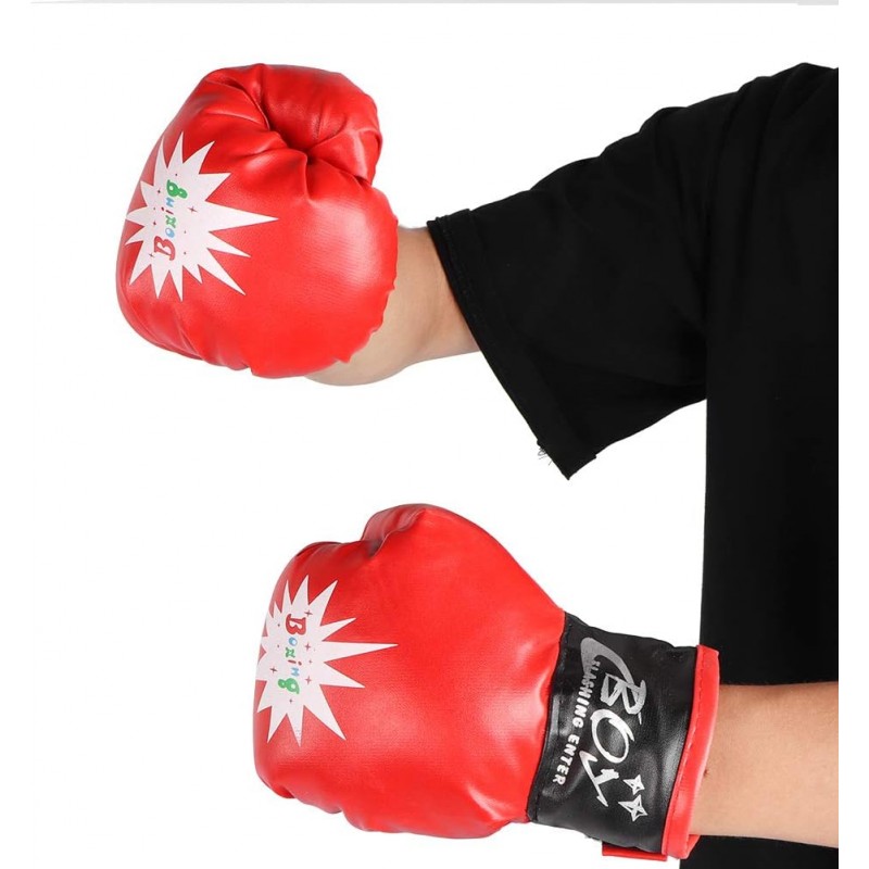 Hongu Sacco da boxe con guantoni pugilato per bambini pugile set co...