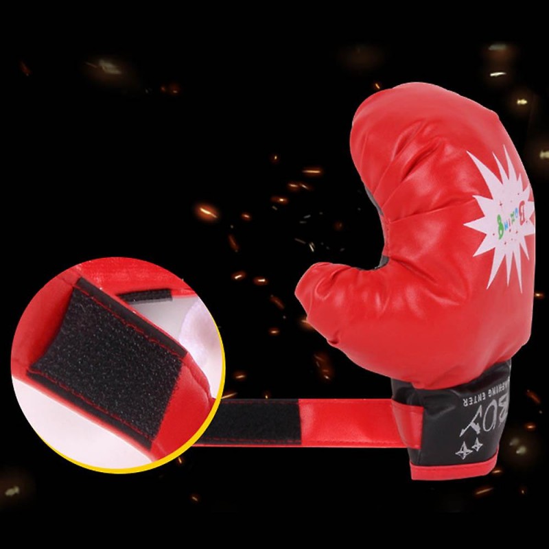 Hongu Sacco da boxe con guantoni pugilato per bambini pugile set co...
