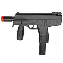 Mitra Spara pallini 6mm mitragliatrice giocattolo in plastica per bambini nero