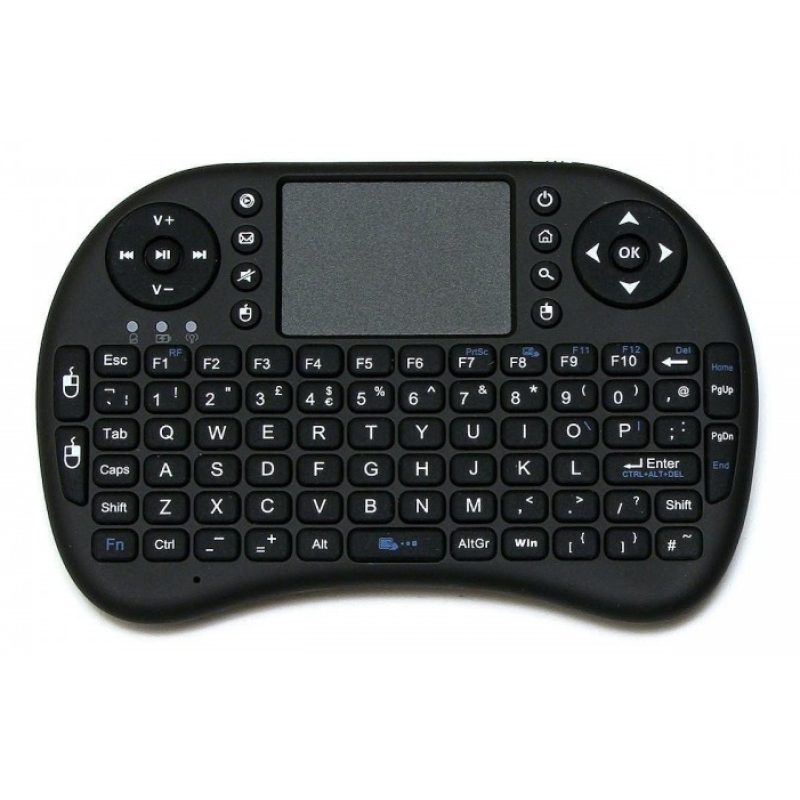 Tastiera wireless bluetooth universale mouse touchpad smartphone smart tv tablet