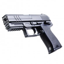 Pistola Giocattolo spara Pallini 6mm 2 pezzi gioco bambini 8+ in plastica nero