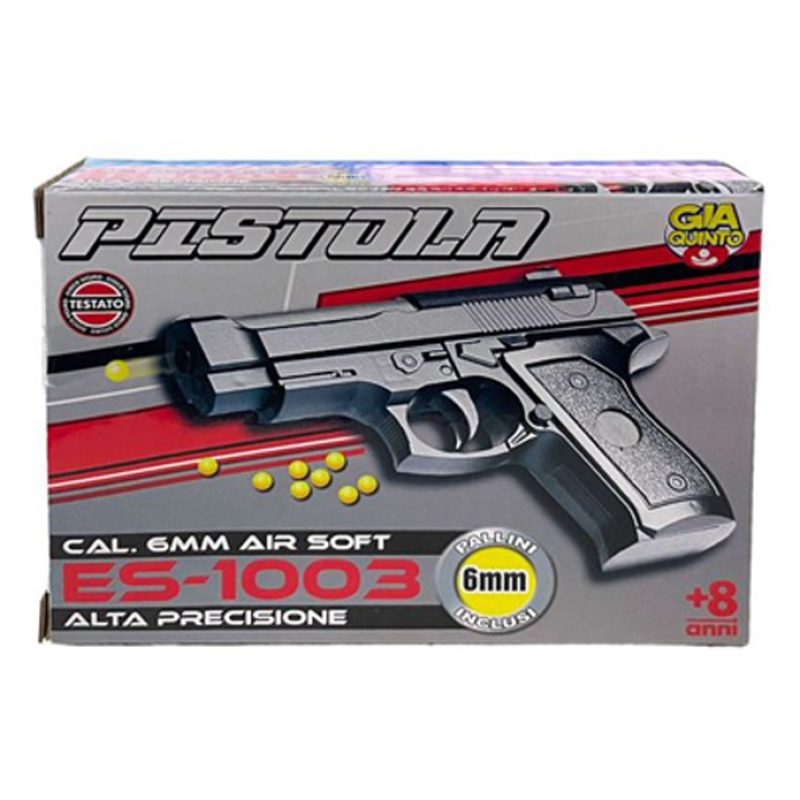 Giaquinto Pistola Giocattolo spara Pallini 6mm 2 pezzi gioco bambin...