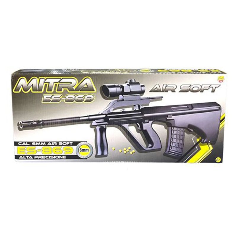 Hongu Mitra fucile mitragliatrice Spara pallini 6mm in plastica gio...