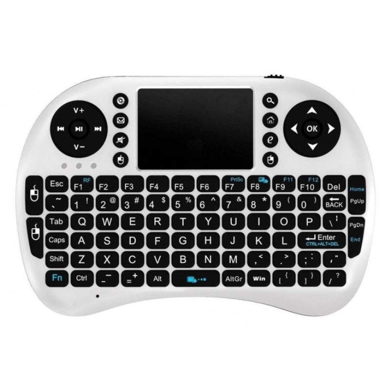 Tastiera wireless bluetooth universale mouse touchpad smartphone smart tv tablet