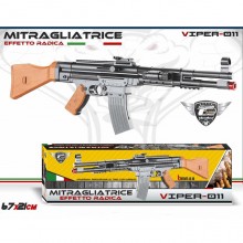 Mitra Fucile D'Assalto Gioco Giocattolo Bambini 67x21 Cm spara pallini 6 mm