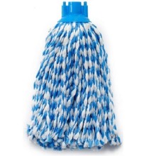 2 Ricambi Mop microfibra e cotone Irge attacco universale pulizia pavimenti 140gr