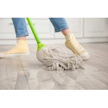 2 Ricambi Mop microfibra e cotone Irge attacco universale pulizia pavimenti 140gr