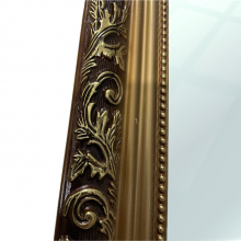 Specchio specchiera grande cornice rettangolare stile vintage 40x50 cm decorata