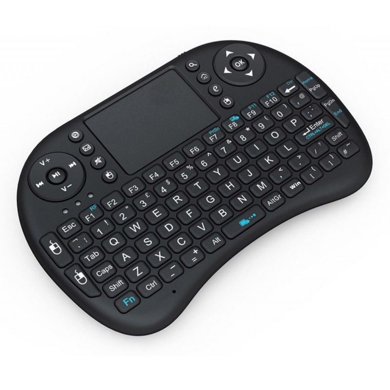 Tastiera wireless bluetooth universale mouse touchpad smartphone smart tv tablet