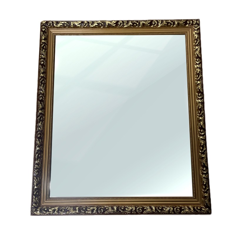 Specchio specchiera grande cornice rettangolare stile vintage 50x60 cm decorata