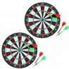 Hongu Gioco tirassegno Bersaglio con Freccette Dardi 15cm 2 pezzi d...