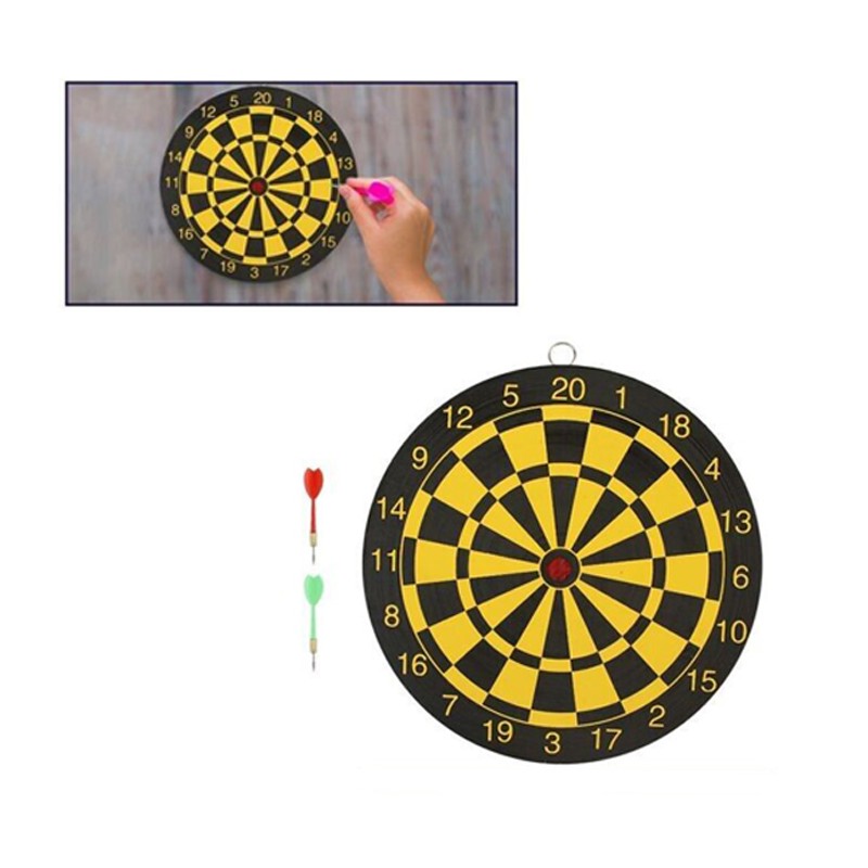 Hongu Gioco tirassegno Bersaglio con Freccette Dardi 15cm 2 pezzi d...