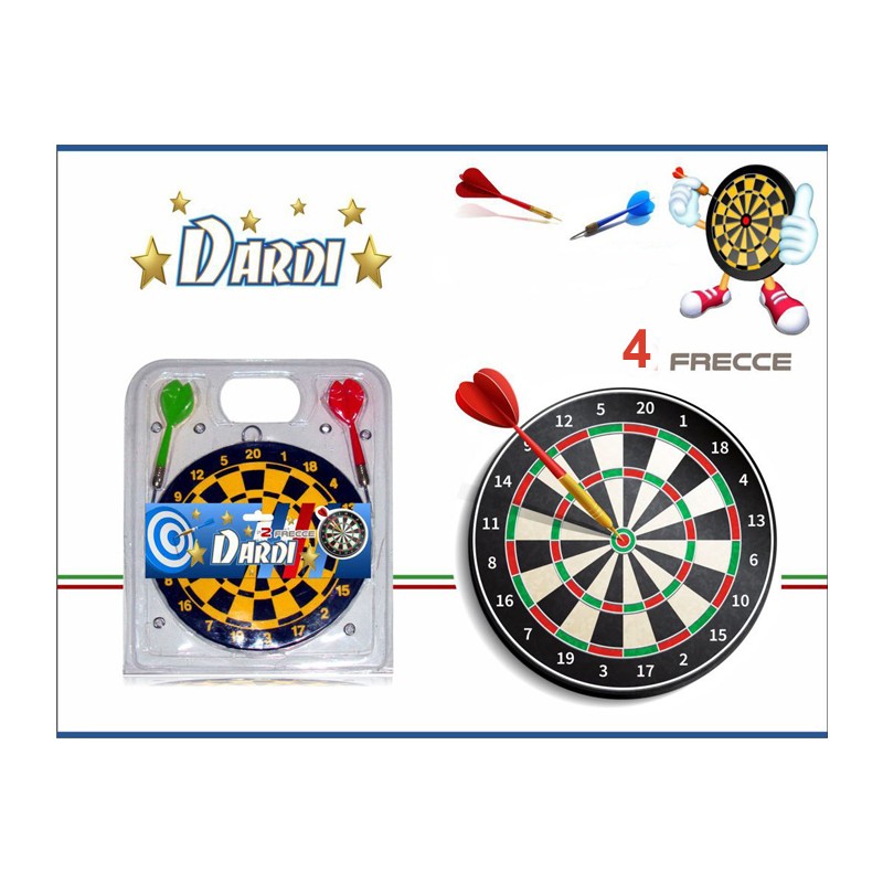 Hongu Gioco tirassegno Bersaglio con Freccette Dardi 15cm 2 pezzi d...