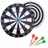 Hongu Gioco tirassegno Bersaglio con 4 Freccette Dardi 30 cm Tiro a...