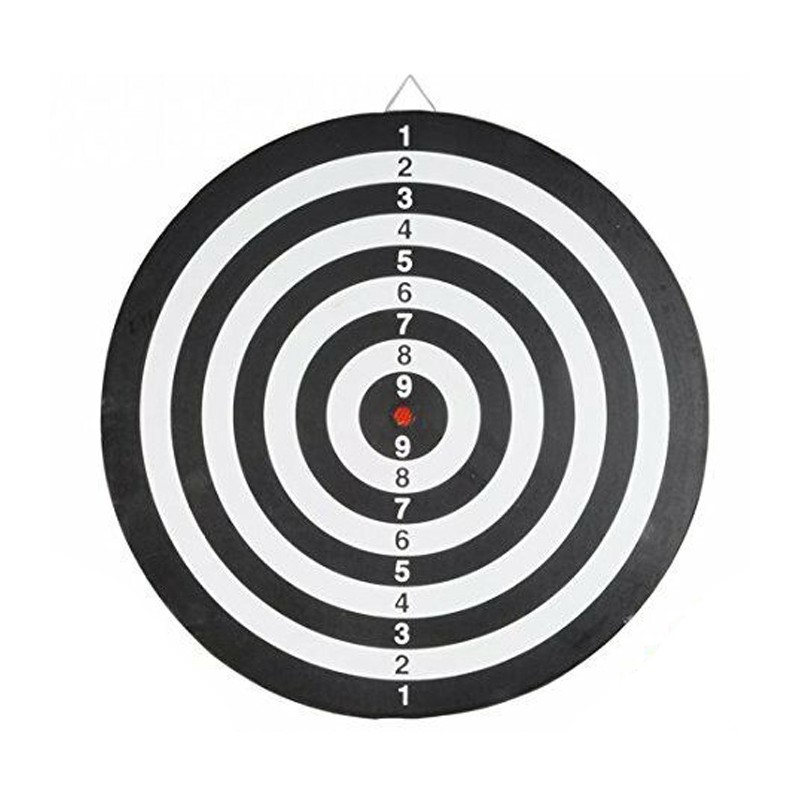 Hongu Gioco tirassegno Bersaglio con 4 Freccette Dardi 30 cm Tiro a...