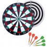 Hongu Gioco tiro a segno con 6 Freccette frecce Bersaglio due lati ...