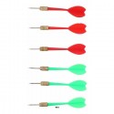 Bersaglio tiro a segno dardo 6 freccette doppio lato 43 cm gioco gancio da muro