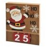 FGF Calendario Avvento di Natale in legno babbo natale Decorazione ...