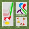 Hongu Set da golf giocattolo in plastica gioco 4 palline 3 mazze 2 ...