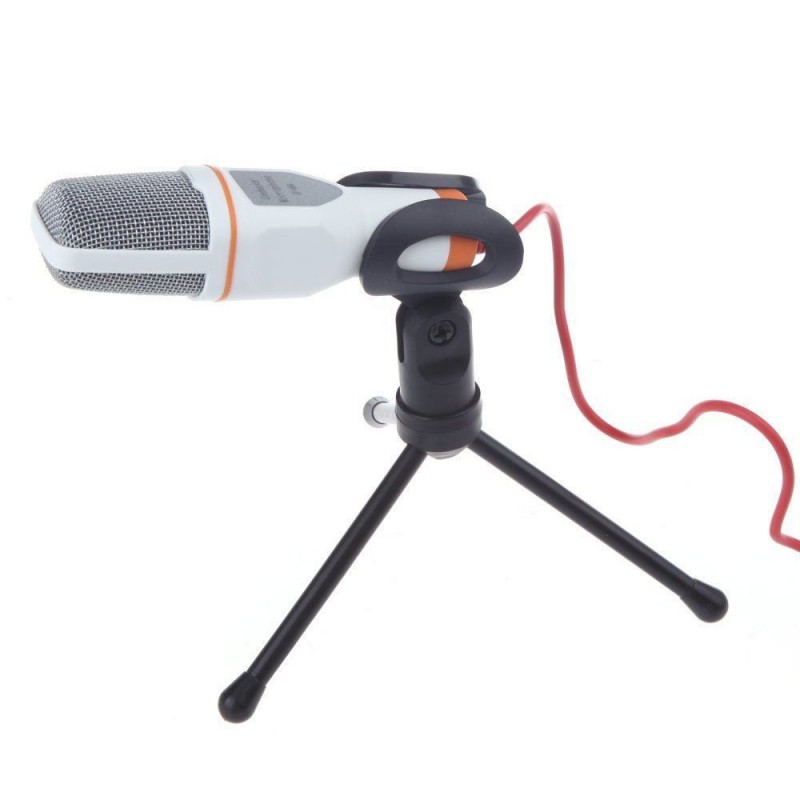 Microfono SF-666 condenser jack 3,5mm video chiamate registrazione voce