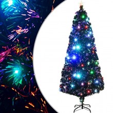 Albero di Natale Artificiale con luci led RGB multicolore altezze 60/90/120 cm