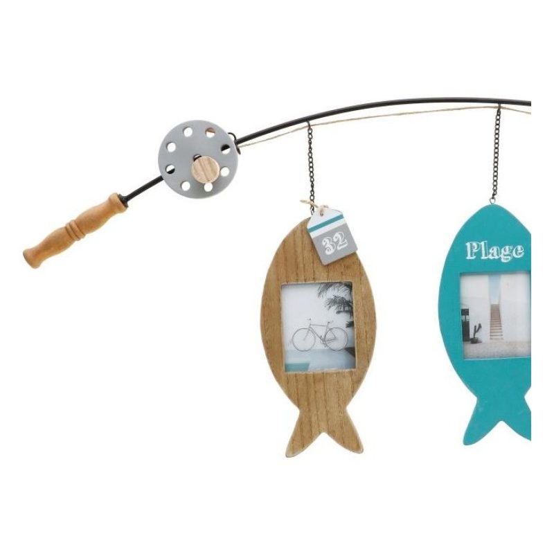 AD Trend Cornice portafoto rettangolare tema mare canna da pesca 3 ...