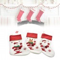 Calza befana 46 cm 2PZ natalizia epifania vuota decorazione natale da appendere