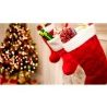 Nataluna Calza befana 46 cm 2PZ natale epifania vuota decorazione p...