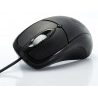 Mouse ottico mini cavo USB tre tasti computer windows mac universale cablato