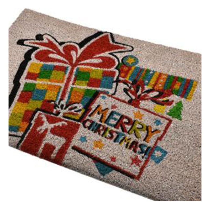 Nataluna Zerbino Ingresso Natale Tappeto Natalizio Porta 40x60cm Me...