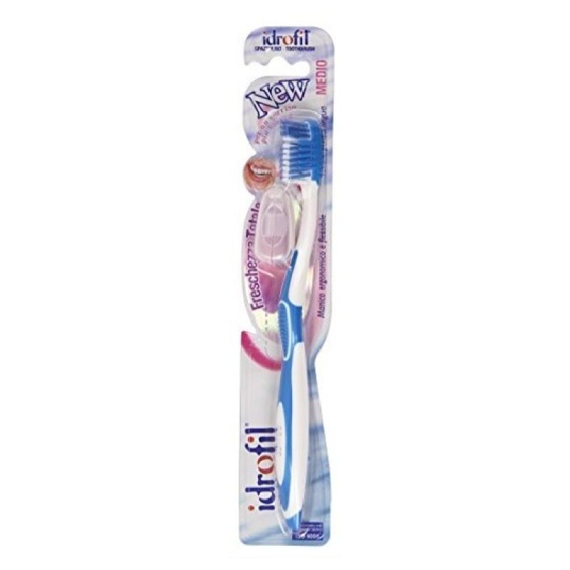 Idrofil Set da 12 spazzolini da denti IDROFIL New setole medie colo...
