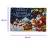 Nataluna Zerbino cocco Natalizio Natale Tappeto Porta Ingresso 40x6...