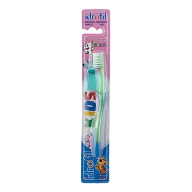 Idrofil Set da 12 spazzolini da denti IDROFIL Kids per bambini colo...