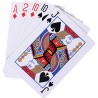 Due Esse 6 mazzi Carte da gioco poker 52 plastificate Black Jack gi...