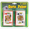 Due Esse 6 mazzi Carte da gioco poker 52 plastificate Black Jack gi...