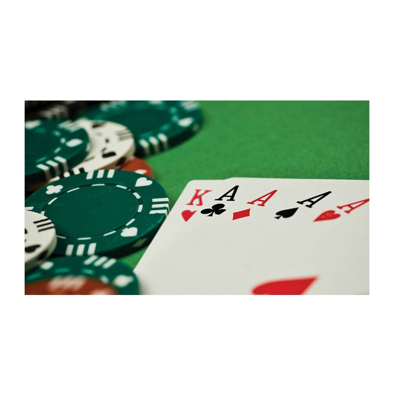 Due Esse 6 mazzi Carte da gioco poker 52 plastificate Black Jack gi...