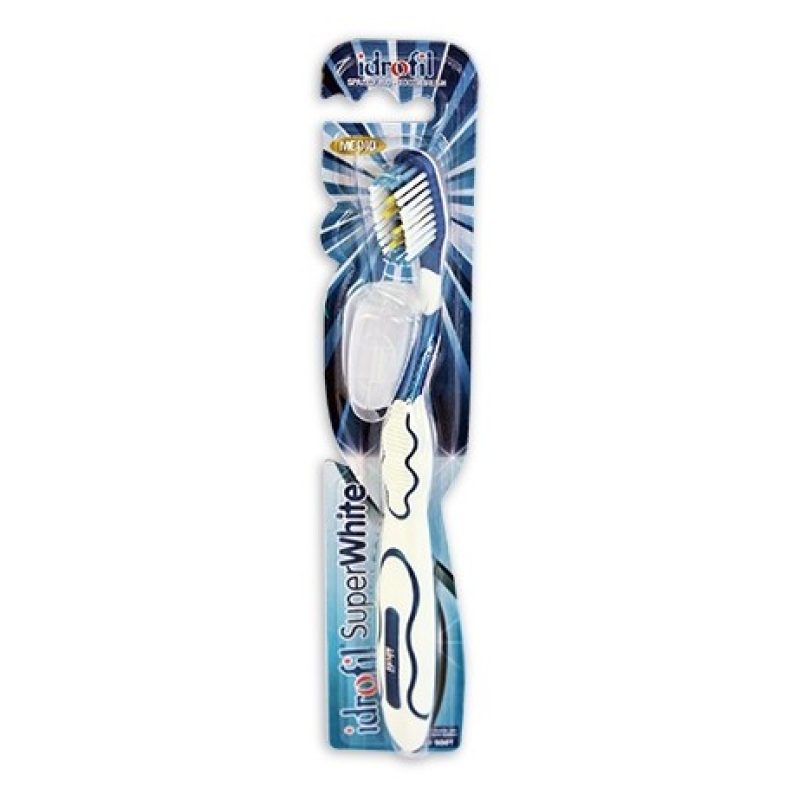 Idrofil Set da 12 spazzolini da denti IDROFIL Super White con setol...