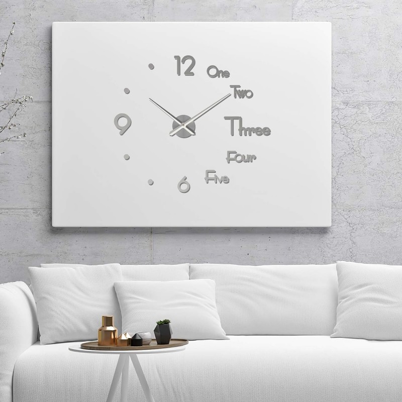 Hongu Elettronics Moderno 3D DIY orologio da parete, grande orologi...