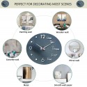 Moderno 3D DIY orologio da parete, grande orologio adesivo fai da te