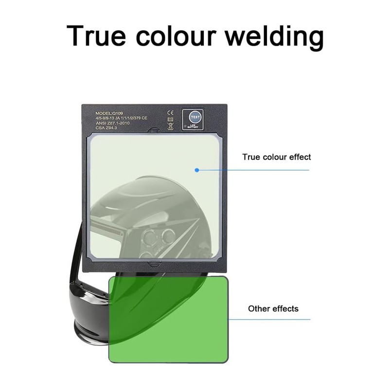 Hongu Maschera casco protezione totale saldatura auto oscurante sol...