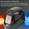 Maschera casco protezione totale saldatura auto oscurante solare saldatore Tig MMA MIG MAG