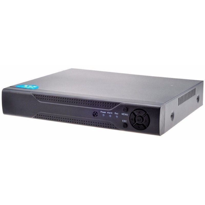 DVR 8 canali telecamere solverglianza RJ45 HDMI VGA casa sicurezza USB audio RCA