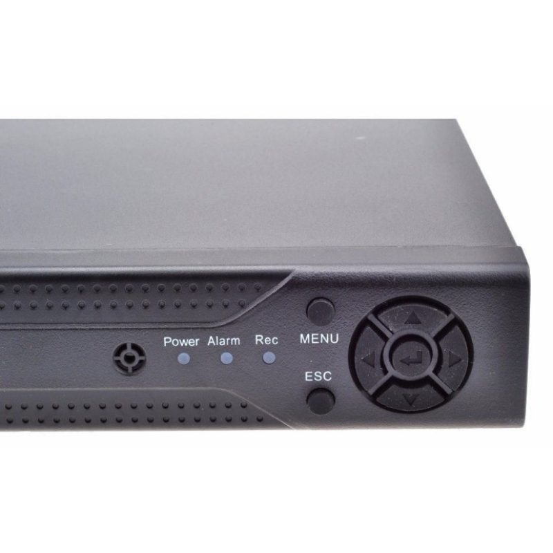 DVR 8 canali telecamere solverglianza RJ45 HDMI VGA casa sicurezza USB audio RCA
