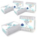 Cotton fioc in cotone bastoncini cotonati Baby biodegradabili 6 pacchi da 56pz