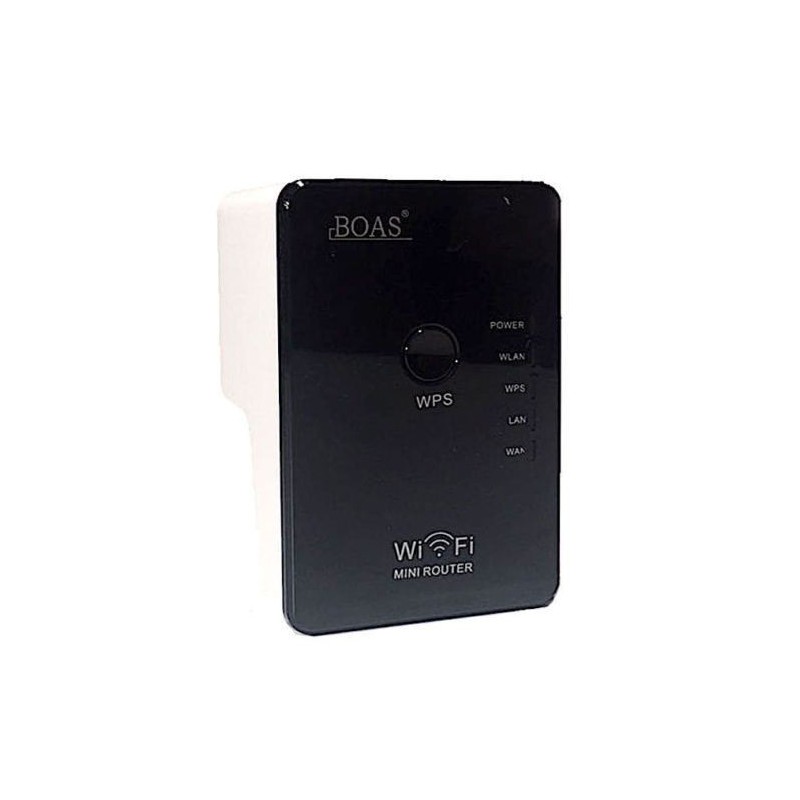 Ripetitore segnale wireless wifi 2 ethernet 802.11b/g lan 300mb/s 2,4ghz