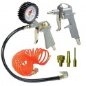KIT 6 Accessori compressore pistola soffiaggio Gonfiaggio aria compressa set